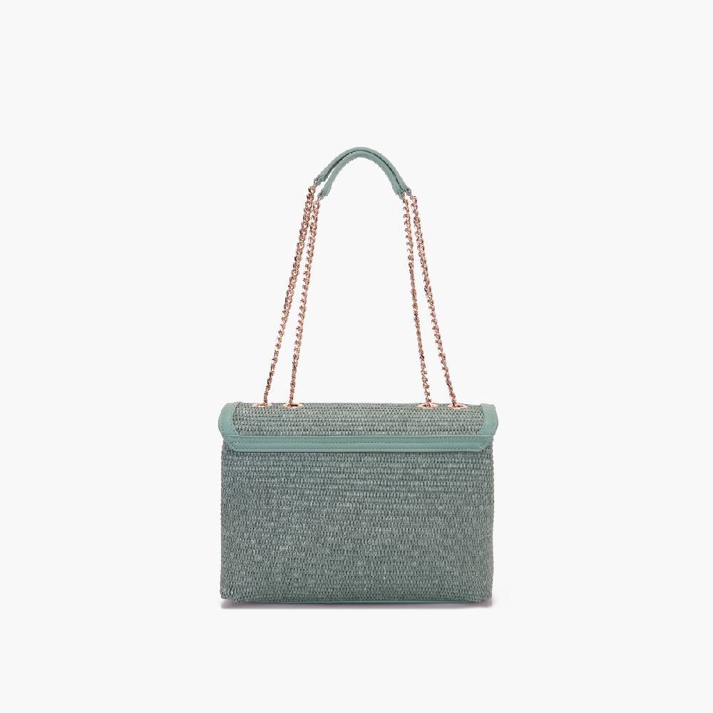 La Carrie BORSA A SPALLA MALIBU GREEN Moda