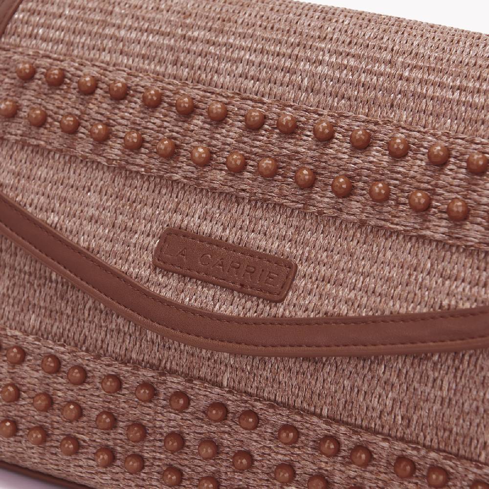 La Carrie BORSA A SPALLA MALIBU CUOIO Italia