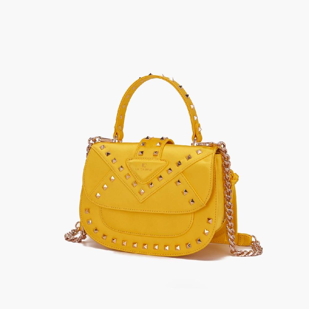 La Carrie BORSA A MANO THUNDER YELLOW Vendita Economica