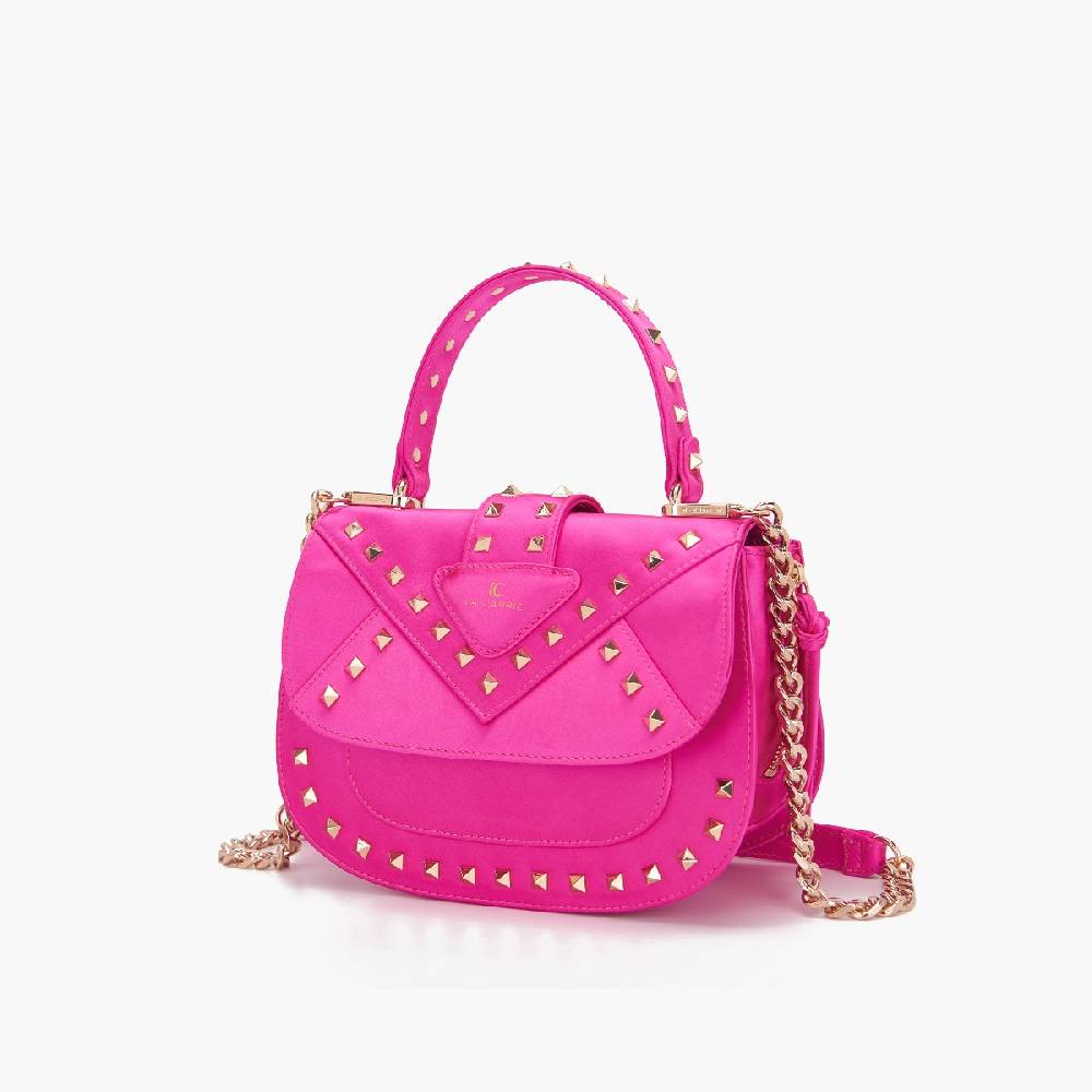 La Carrie BORSA A MANO THUNDER FUXIA Saldi Di Fabbrica