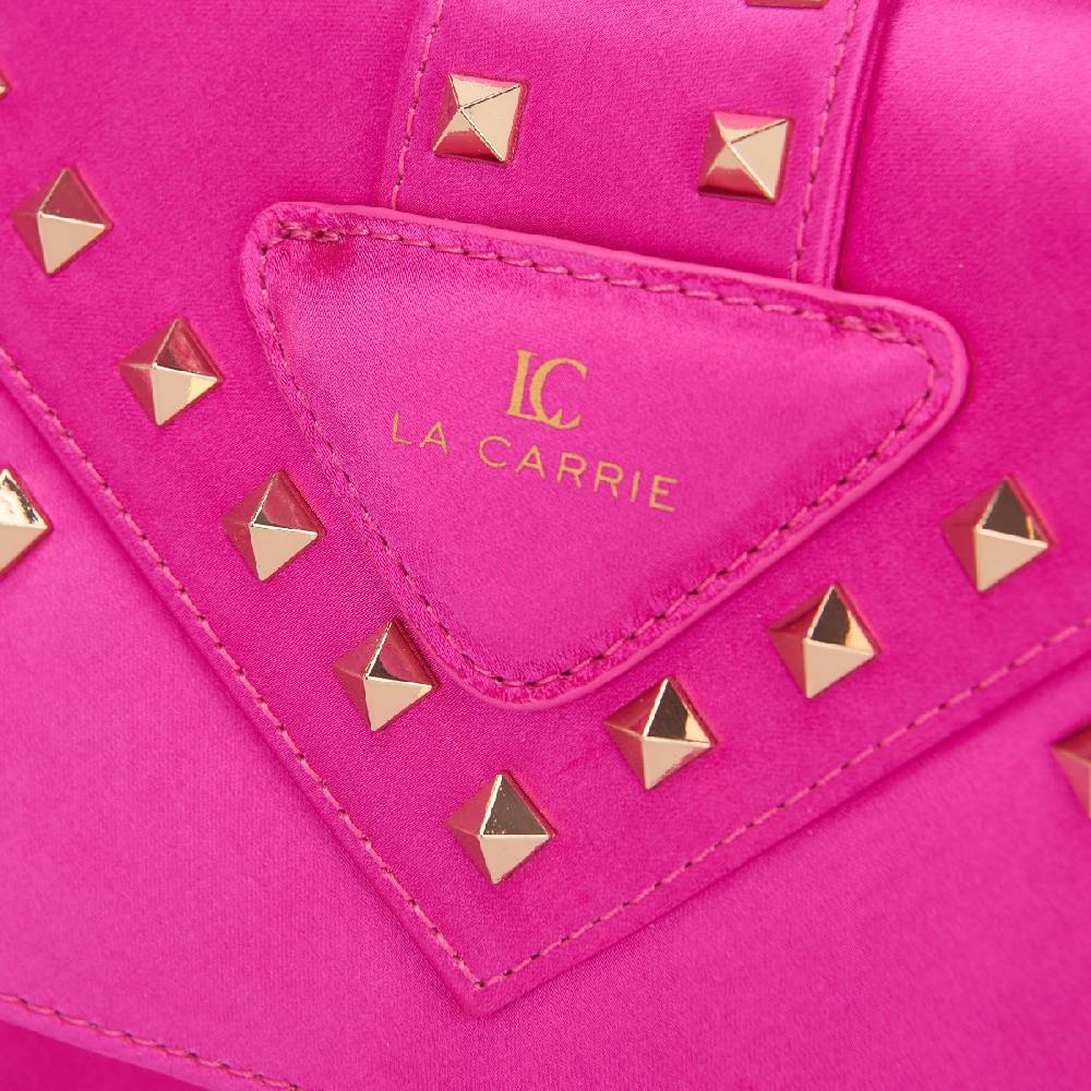 La Carrie BORSA A MANO THUNDER FUXIA Saldi Di Fabbrica