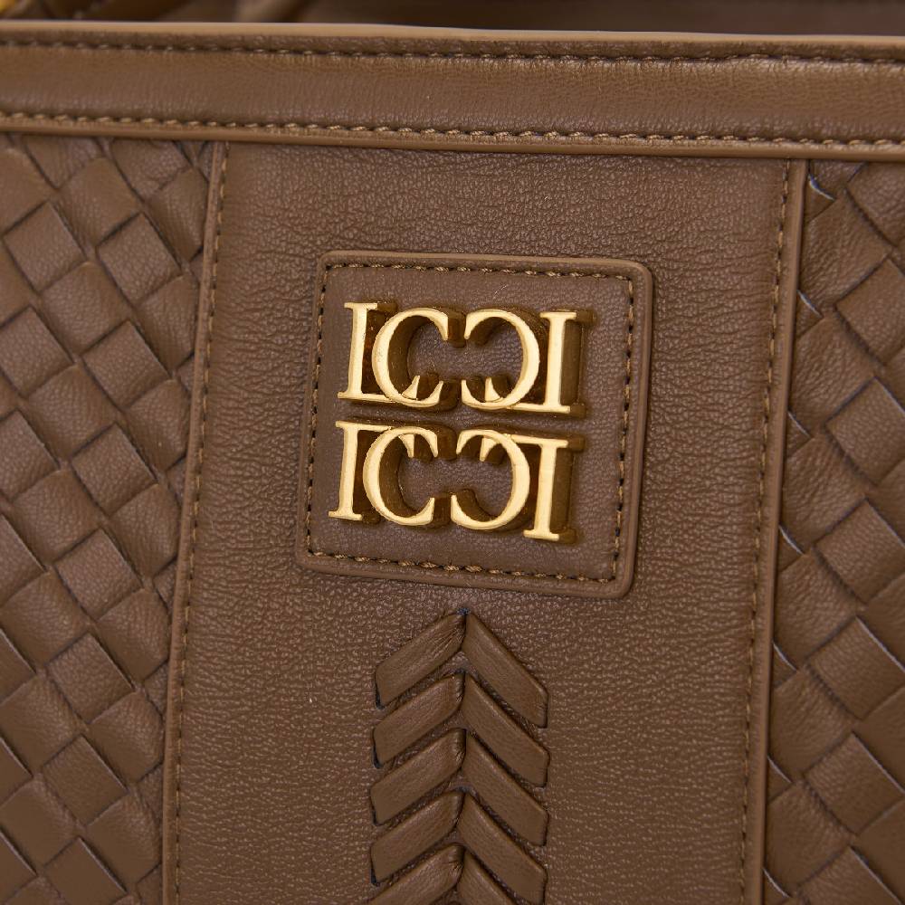 La Carrie BORSA SHOPPING PATAGONIA DARK BROWN Italy