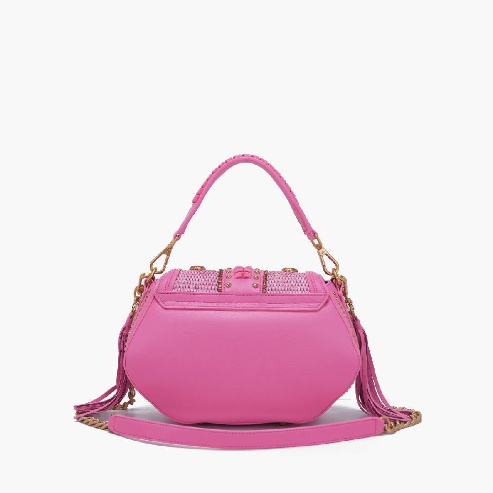 La Carrie BORSA A MANO FICUS FUXIA Qualità Garantita