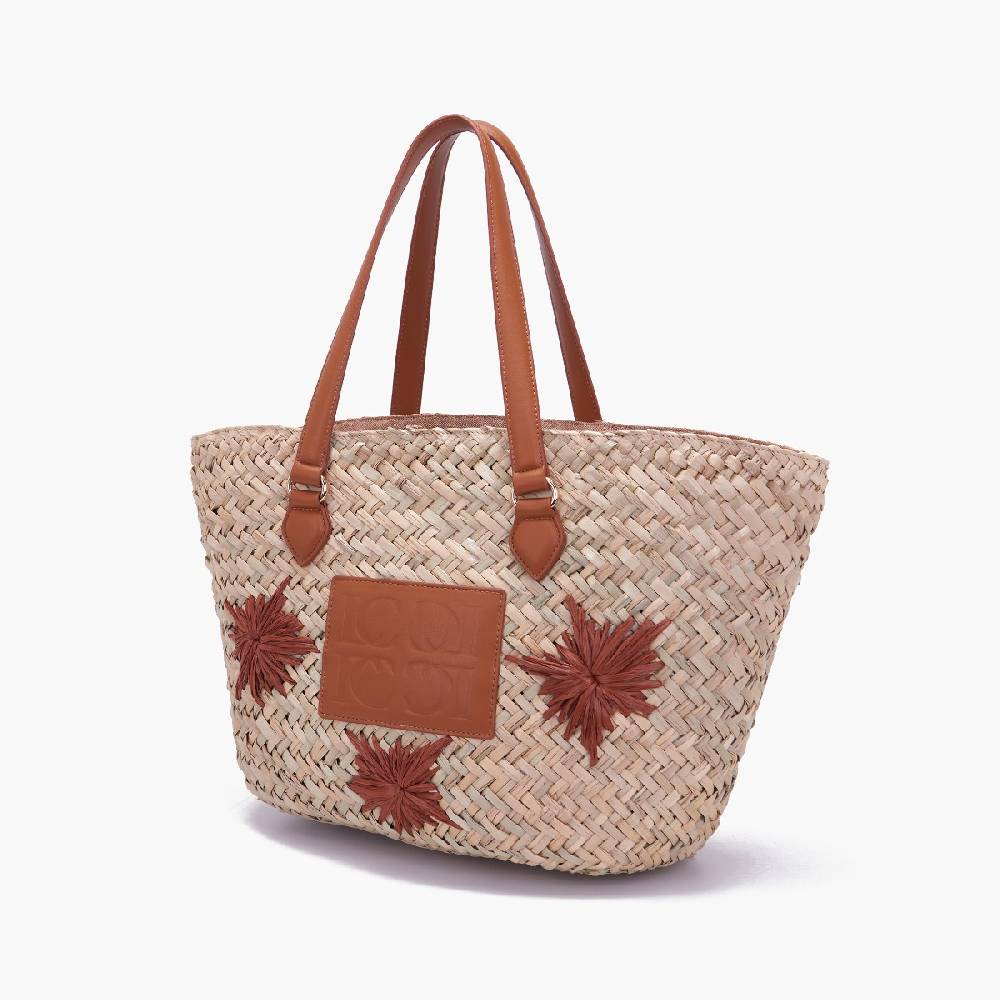 La Carrie BORSA SHOPPING SEASALT CUOIO Consegna Veloce