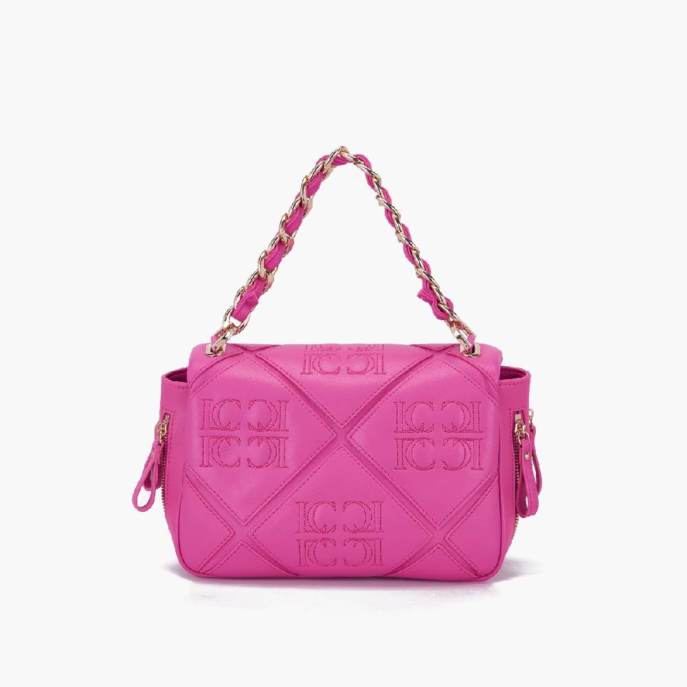La Carrie BORSA A SPALLA PICHT FUXIA Vendita Calda