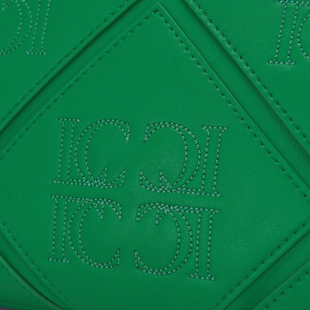 La Carrie BORSA A SPALLA PICHT DARK GREEN Vendita Economica