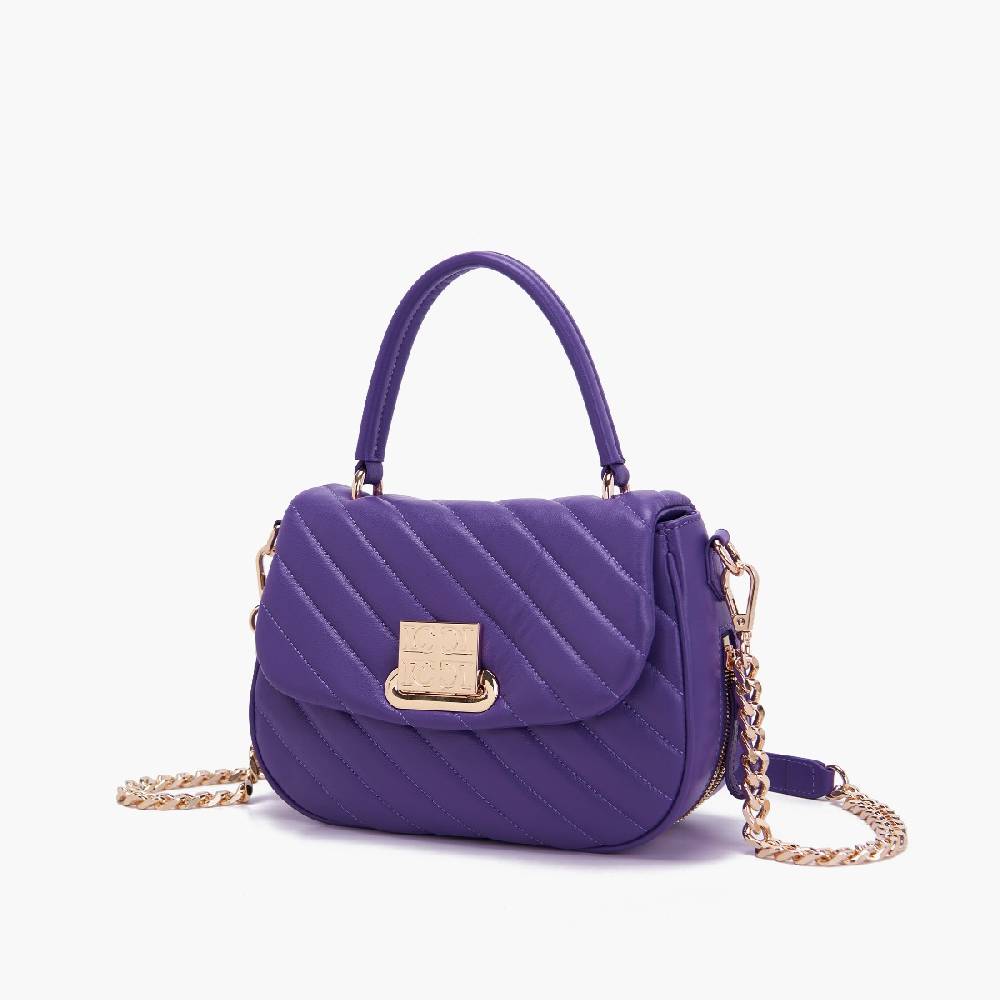 La Carrie BORSA A MANO TOUCHY VIOLET Vendite Flash