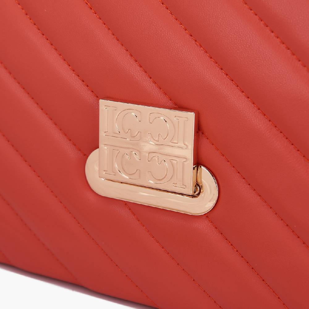 La Carrie BORSA A SPALLA TOUCHY ORANGE Nuova