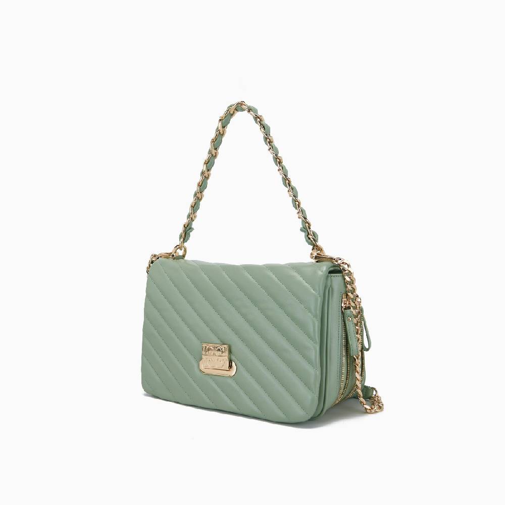 La Carrie BORSA A SPALLA TOUCHY SAGE Moda