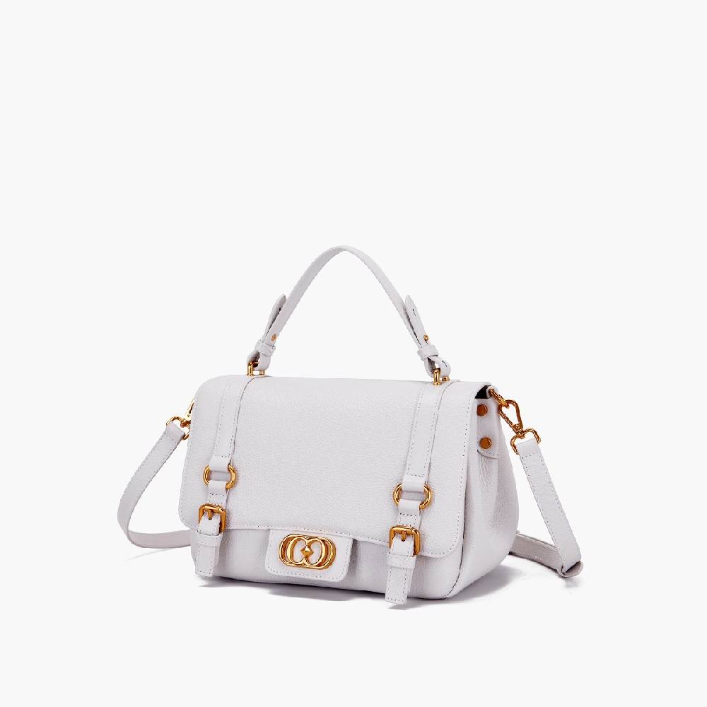 La Carrie BORSA SHOPPING ATENA IVORY Spedizione Gratuita