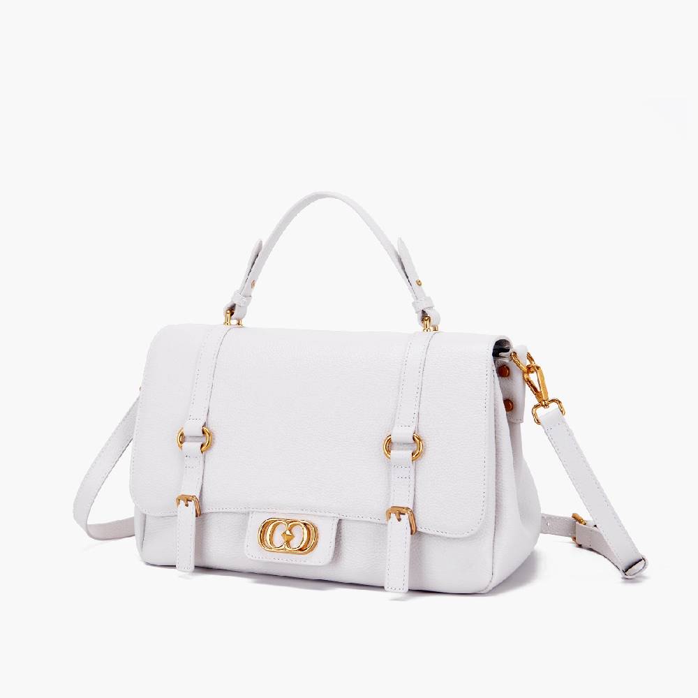 La Carrie BORSA SHOPPING ATENA IVORY Affare Del Giorno