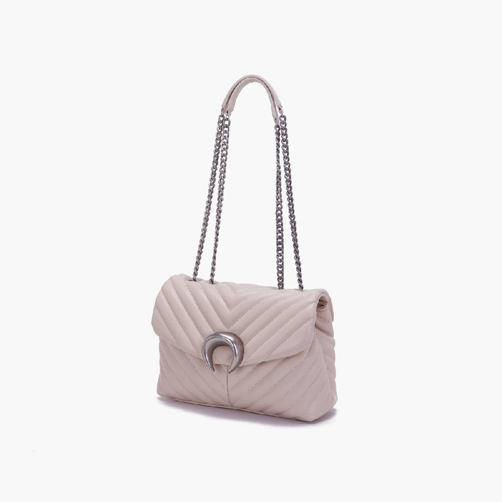 La Carrie BORSA A SPALLA MOONLIGHT IVORY Vendite Flash