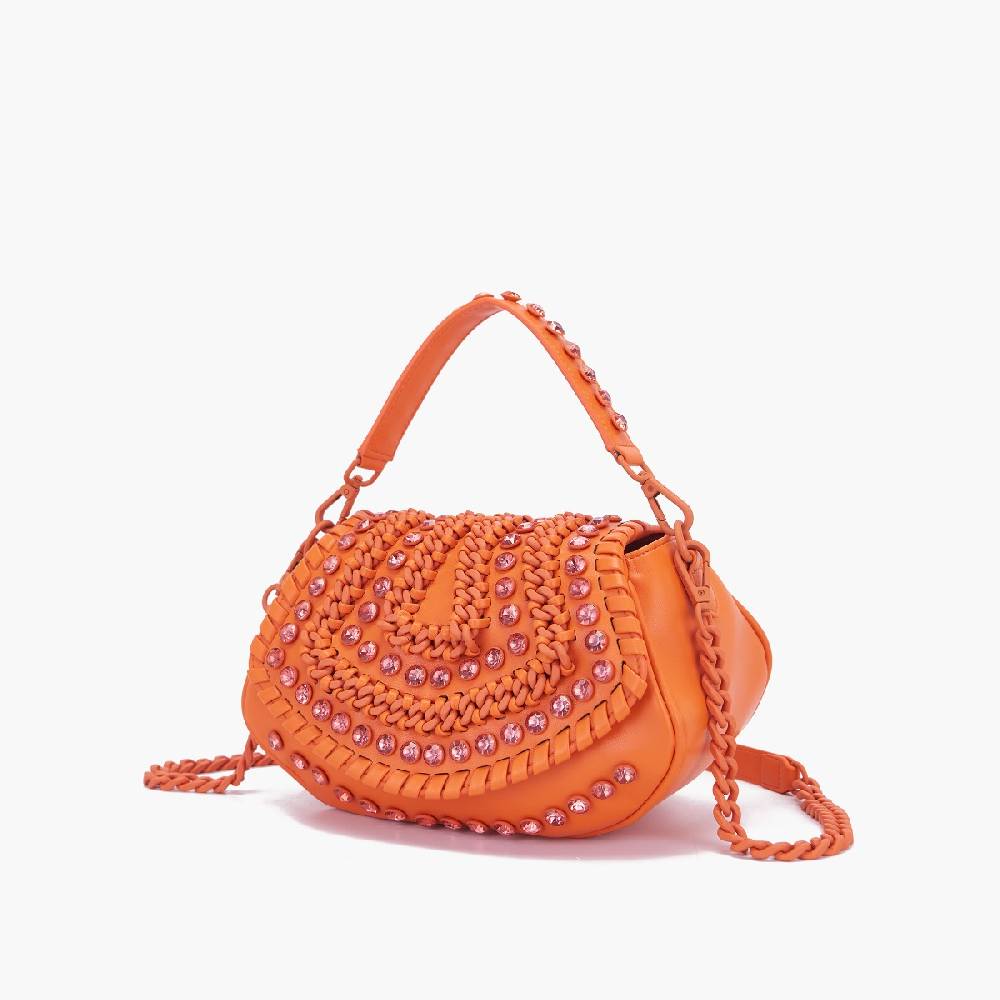 La Carrie BORSA A MANO ANDROMEDA ORANGE In Saldo
