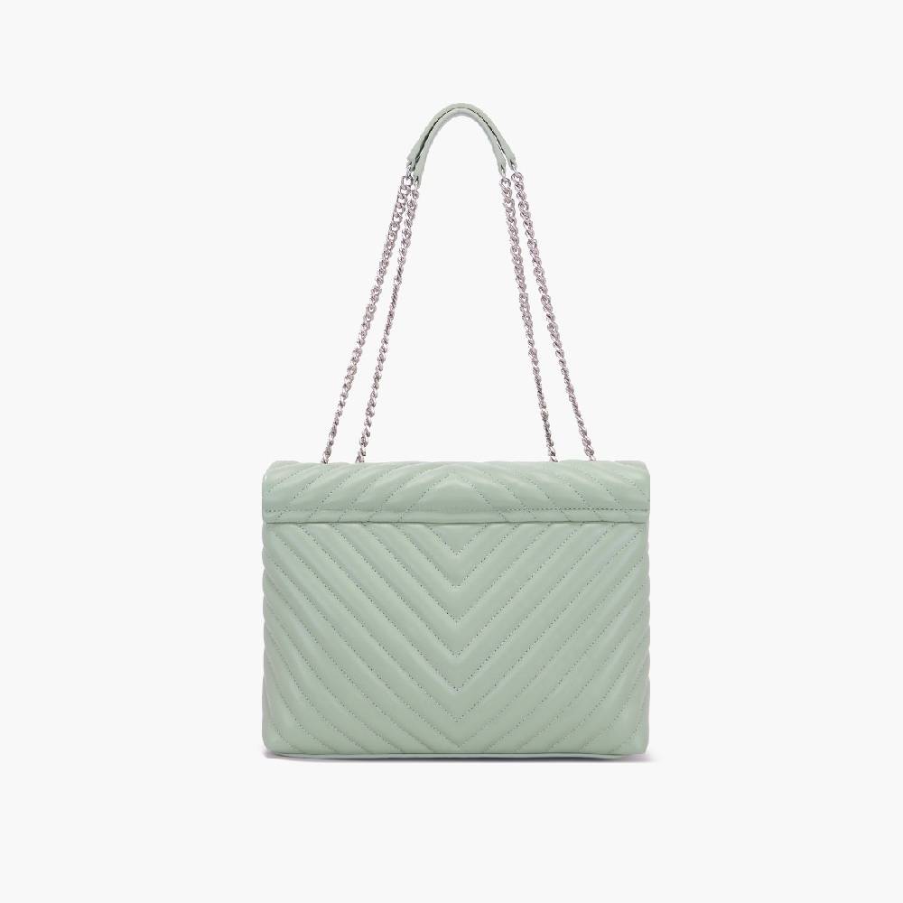 La Carrie BORSA A SPALLA MOONLIGHT SAGE In Linea