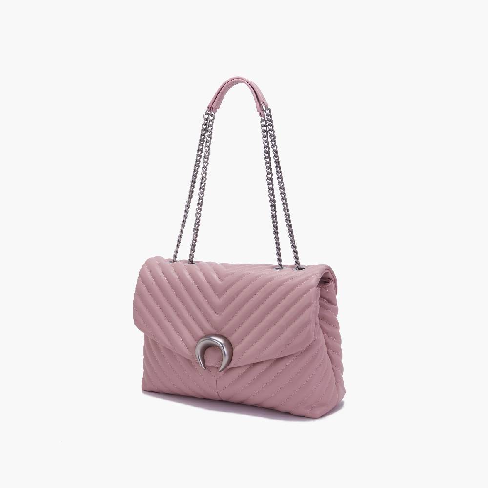 La Carrie BORSA A SPALLA MOONLIGHT PINK Qualità