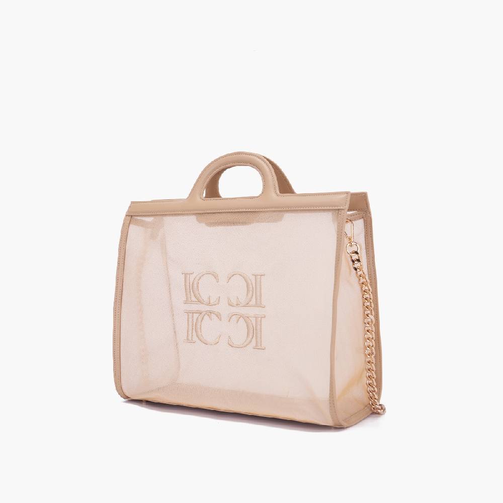 La Carrie BORSA SHOPPING MALIBU BEIGE Promozione Limitata