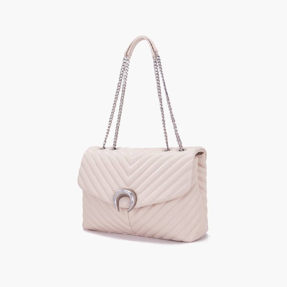 La Carrie BORSA A SPALLA MOONLIGHT IVORY Prezzo Ridotto