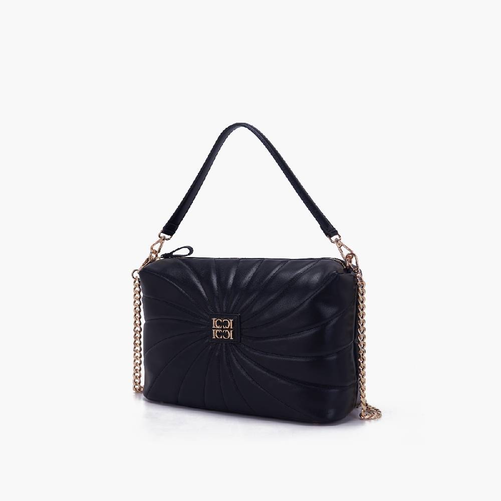 La Carrie BORSA A SPALLA OYSTER NERA Online