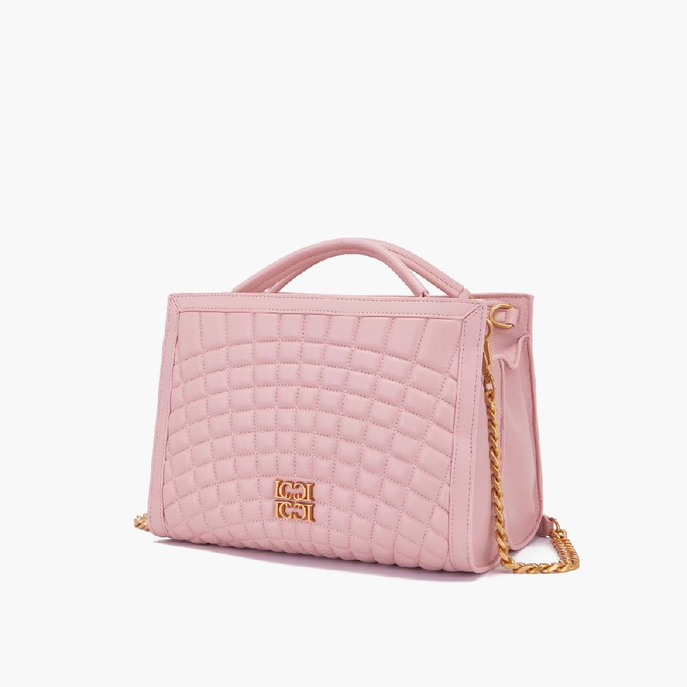 La Carrie BORSA SHOPPING MAREA PINK Nuova