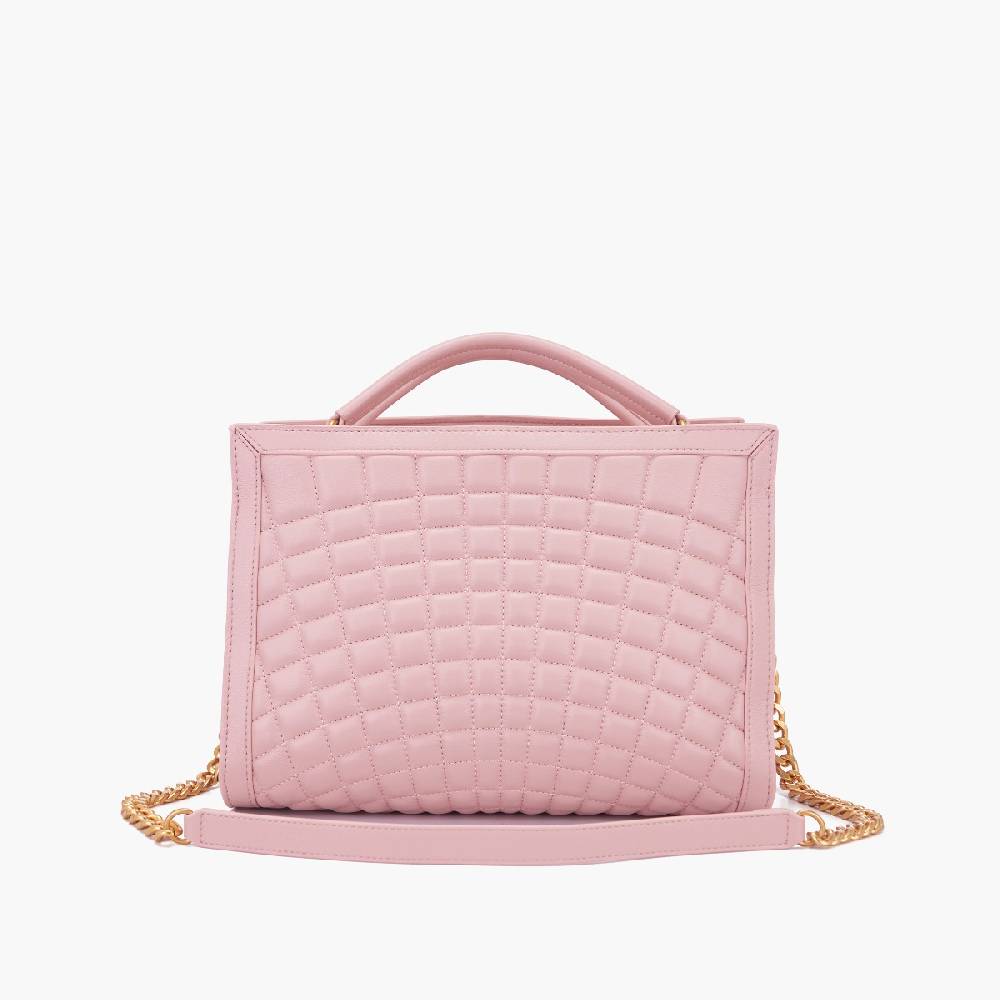 La Carrie BORSA SHOPPING MAREA PINK Nuova