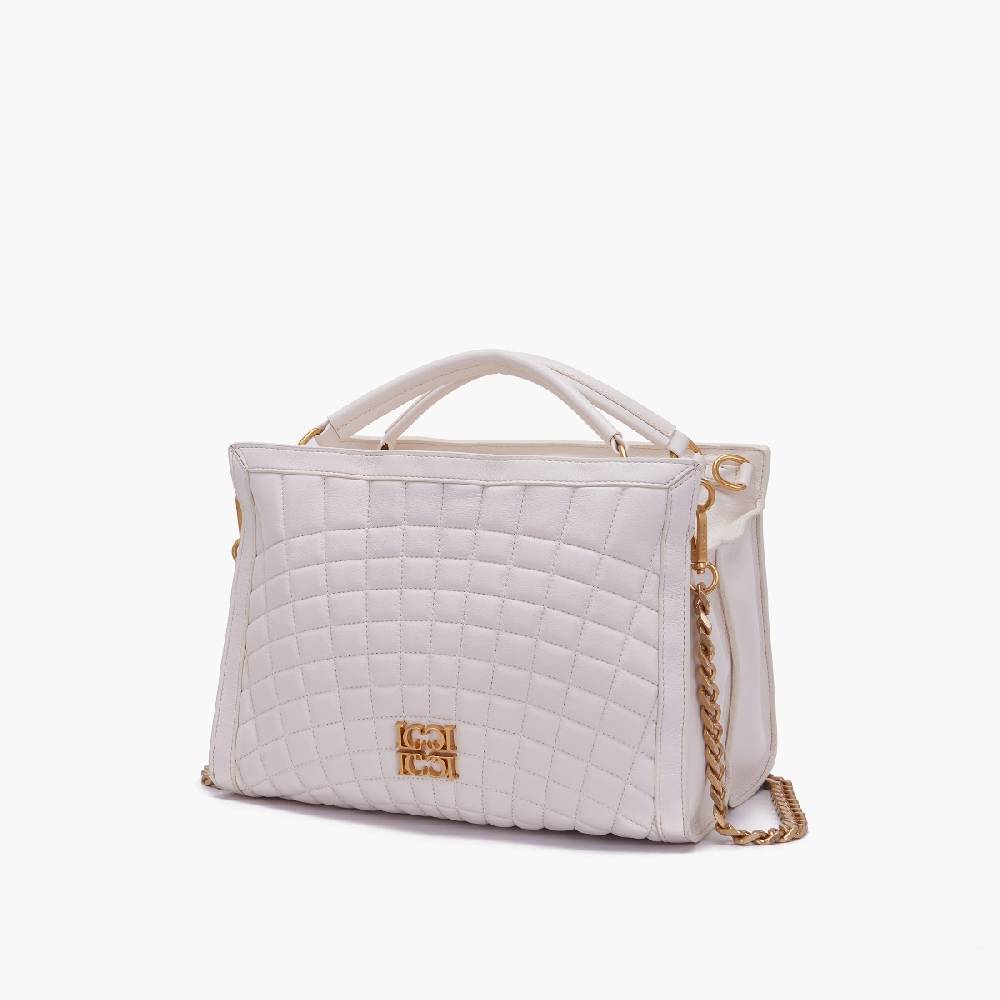 La Carrie BORSA SHOPPING MAREA IVORY 2025