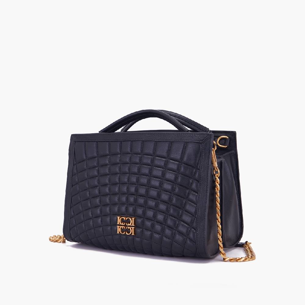 La Carrie BORSA SHOPPING MAREA NERA Italy