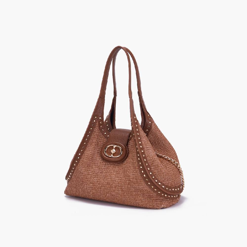 La Carrie BORSA SHOPPING ROMANTIC BRANDY 2025