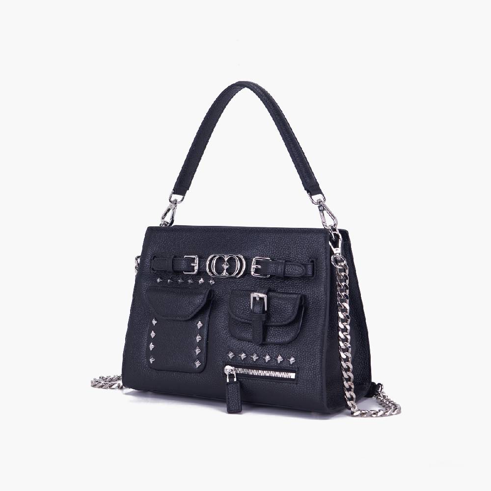 La Carrie BORSA SHOPPING ROCK NERA Qualità