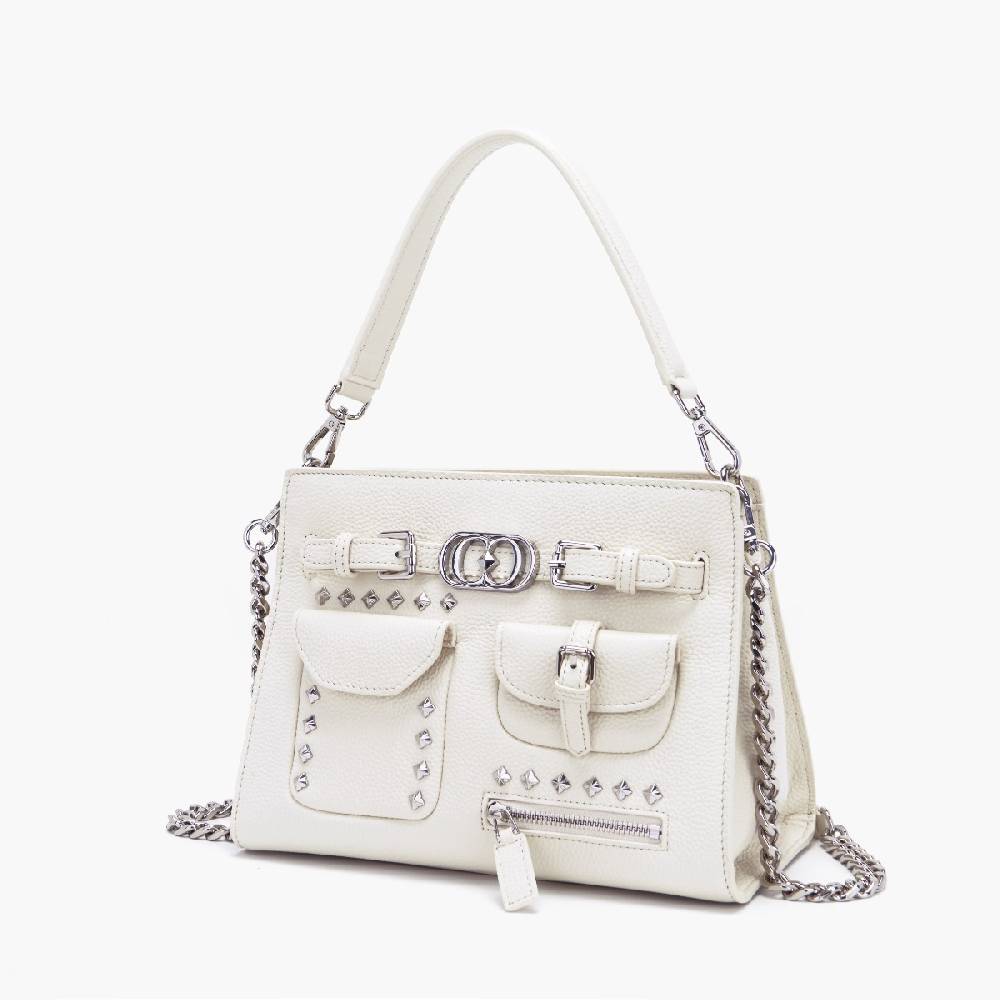 La Carrie BORSA SHOPPING ROCK IVORY Vendite Flash