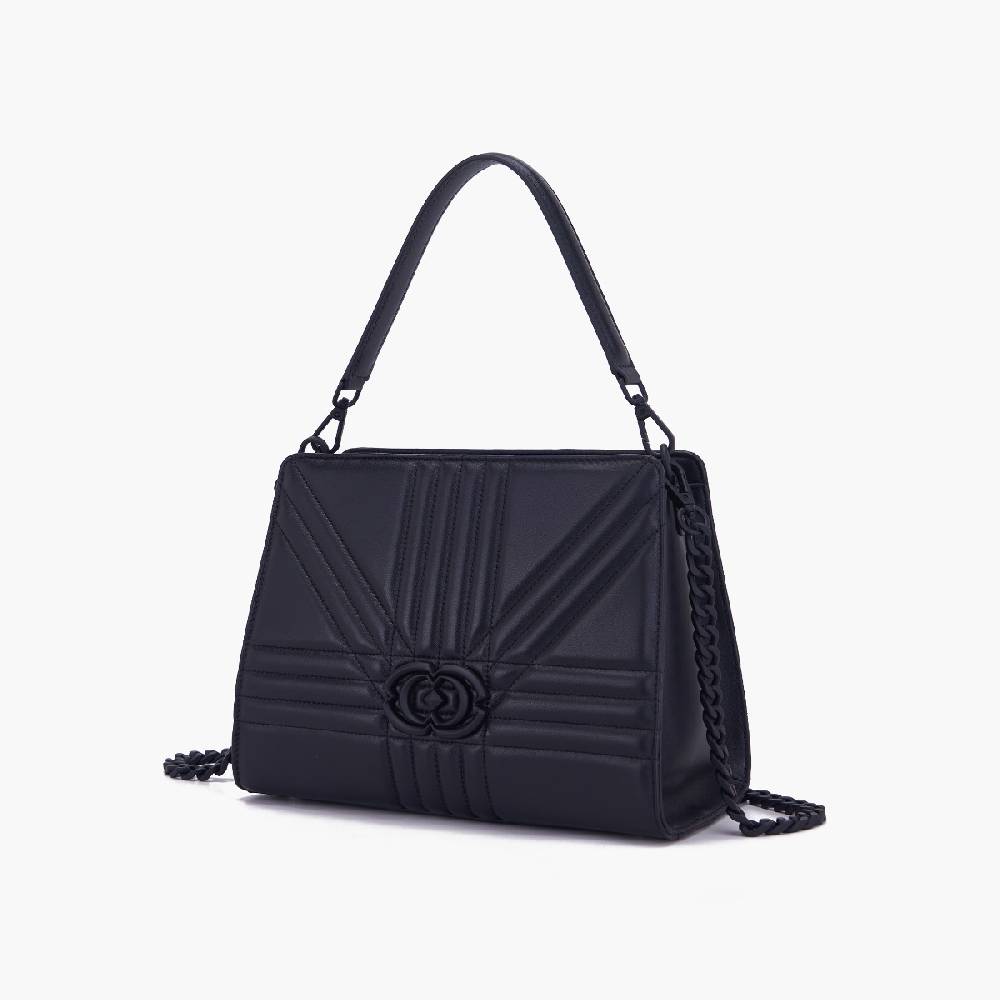 La Carrie BORSA SHOPPING GRATE NERA Soddisfazione Garantita