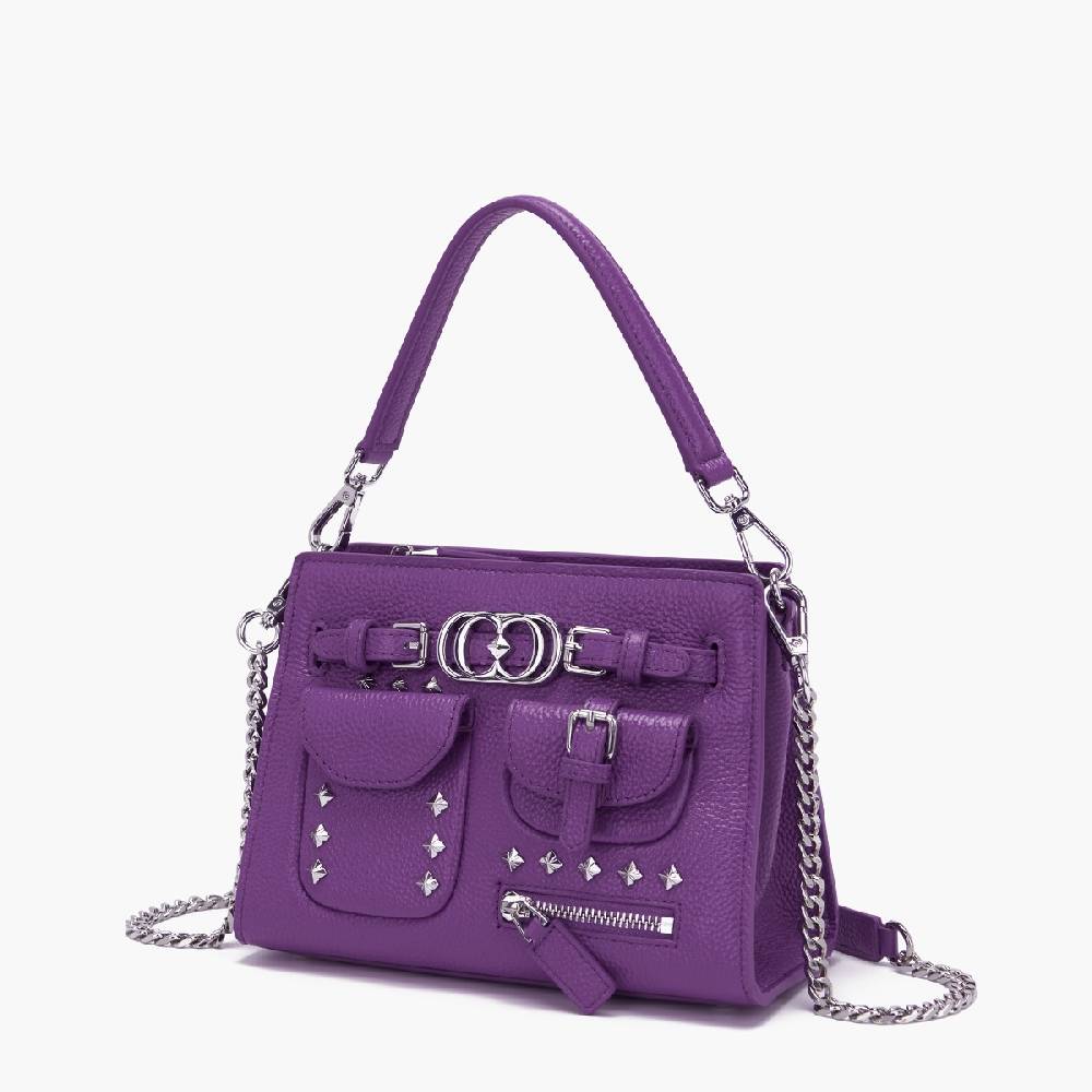 La Carrie BORSA SHOPPING ROCK VIOLET Promozione Limitata
