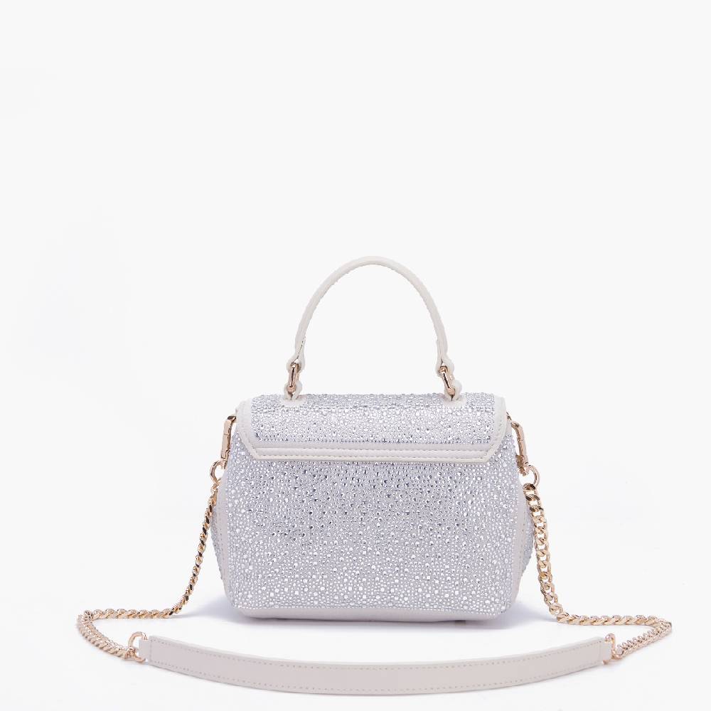 La Carrie BORSA A MANO LOGO IVORY Fino Al -60%