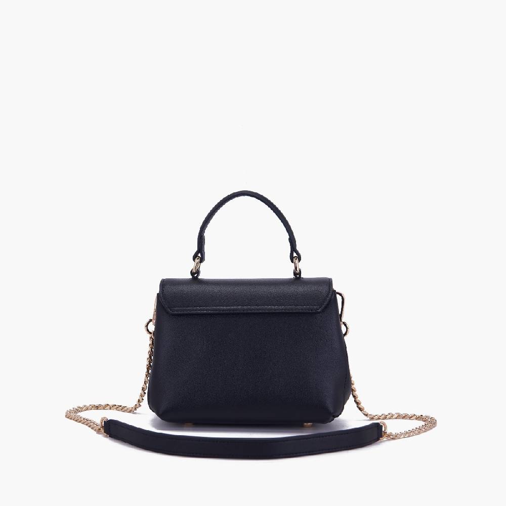La Carrie BORSA A MANO LOGO nera Shopping Online