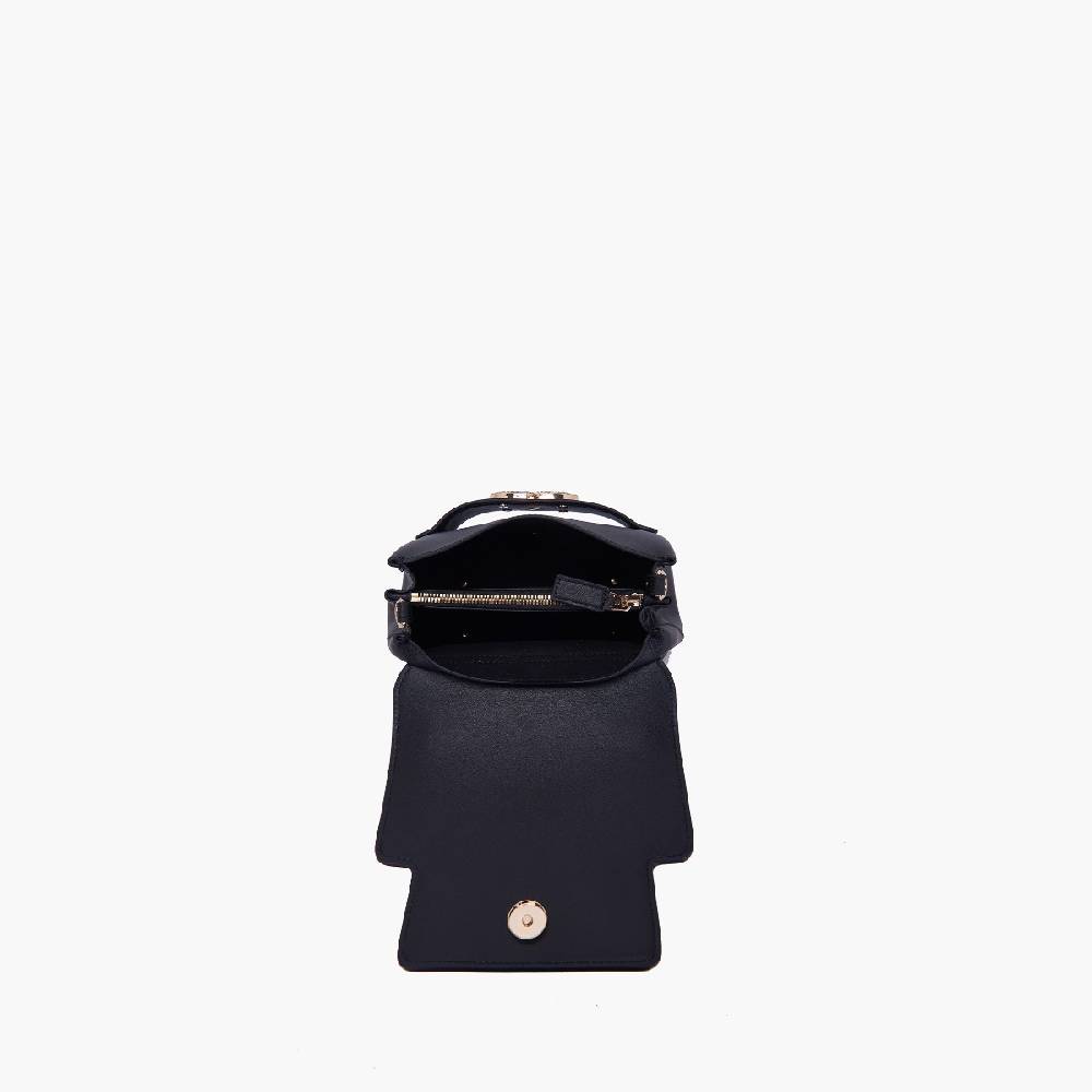 La Carrie BORSA A MANO LOGO nera Shopping Online