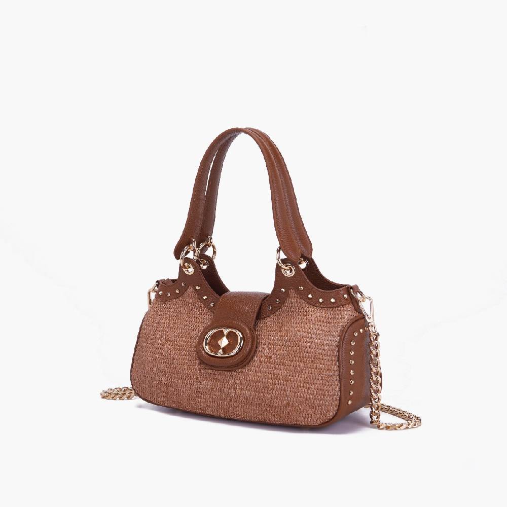 La Carrie BORSA A MANO ROMANTIC BRANDY Sconto