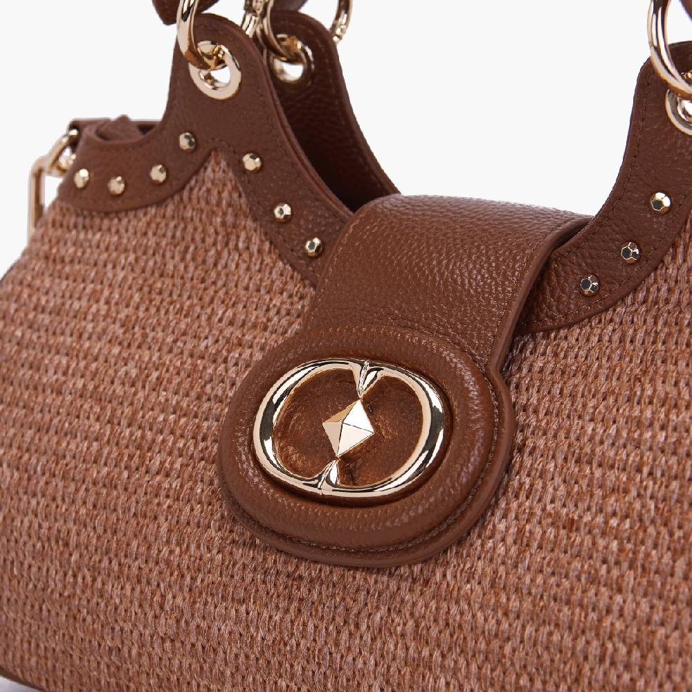 La Carrie BORSA A MANO ROMANTIC BRANDY Sconto