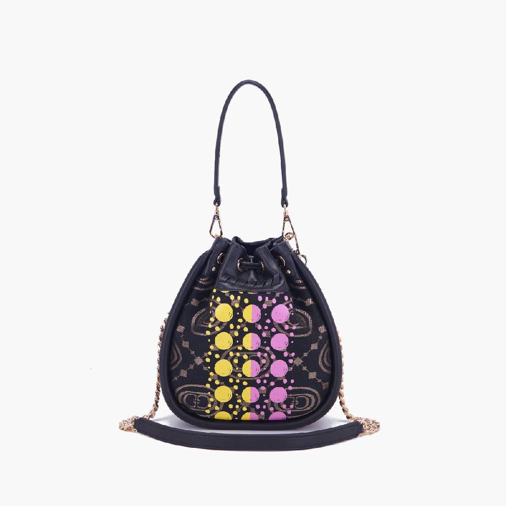 La Carrie SECCHIELLO MONOGRAM NERO Outlet