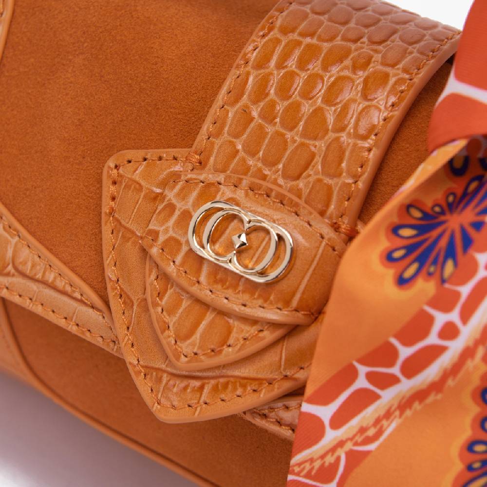 La Carrie MINI BORSA A MANO TEMPEST ARANCIONE 2025