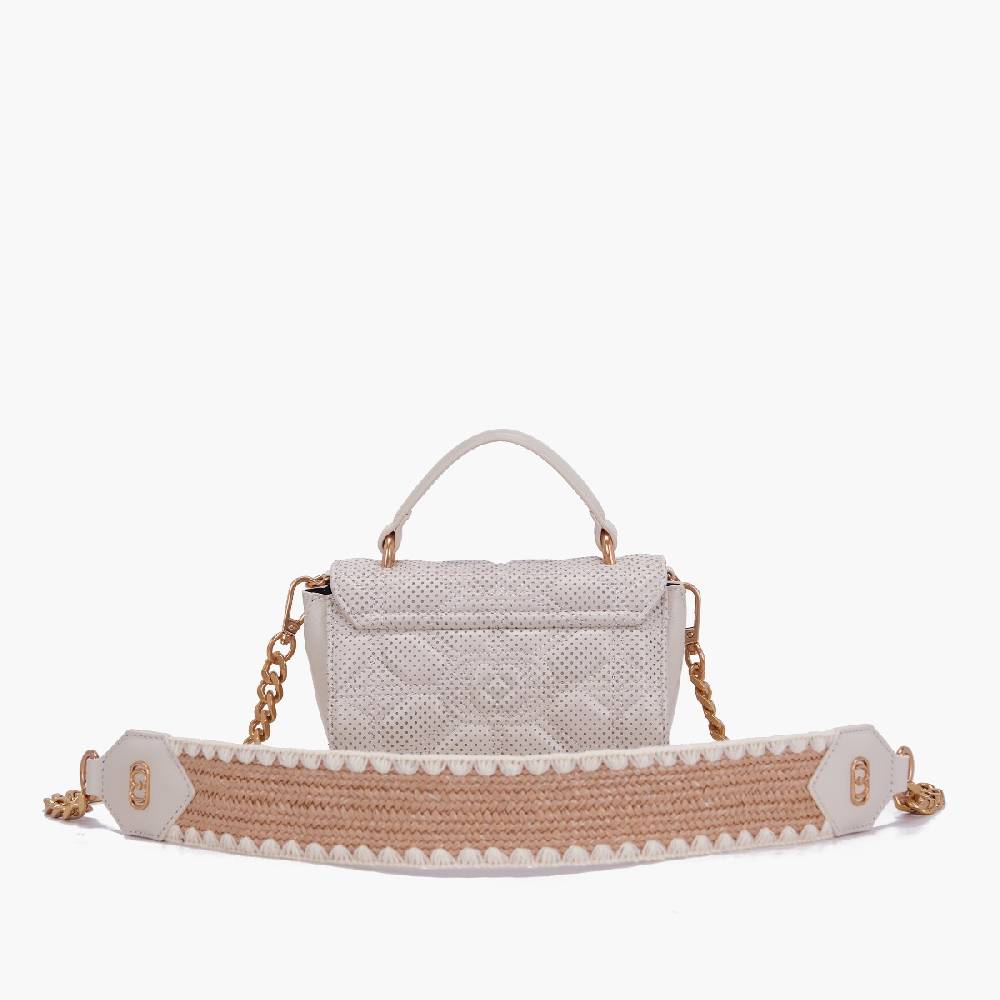La Carrie MINI BORSA A MANO TOUCHY IVORY In Linea