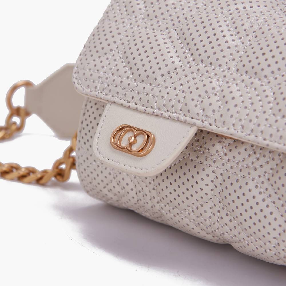 La Carrie MINI BORSA A MANO TOUCHY IVORY In Linea