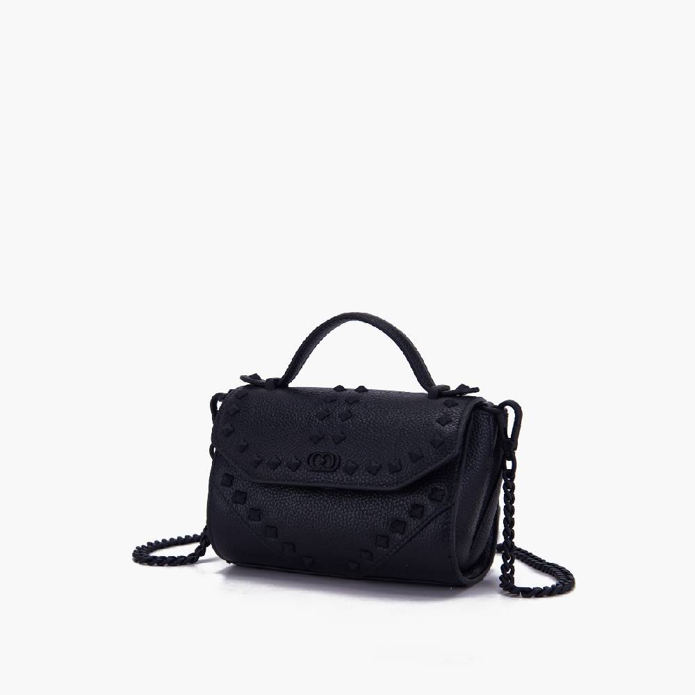 La Carrie MINI BORSA A MANO FRIVOLOUS NERA Nuovo
