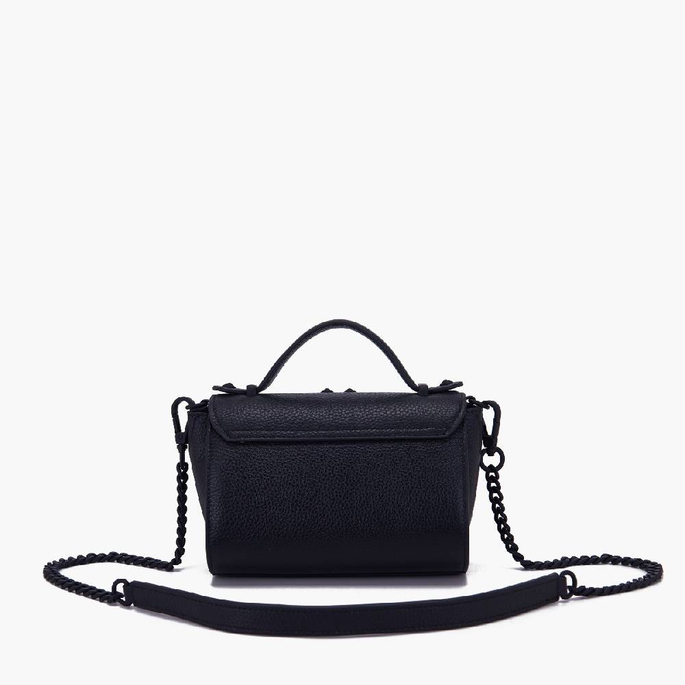 La Carrie MINI BORSA A MANO FRIVOLOUS NERA Nuovo