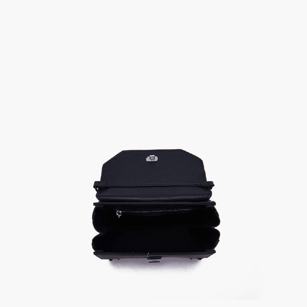 La Carrie MINI BORSA A MANO FRIVOLOUS NERA Nuovo