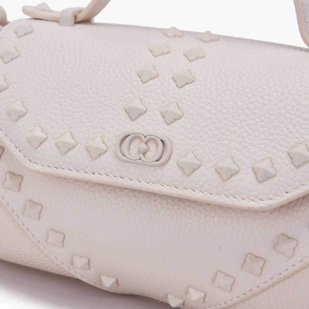 La Carrie MINI BORSA A MANO FRIVOLOUS IVORY Vendita
