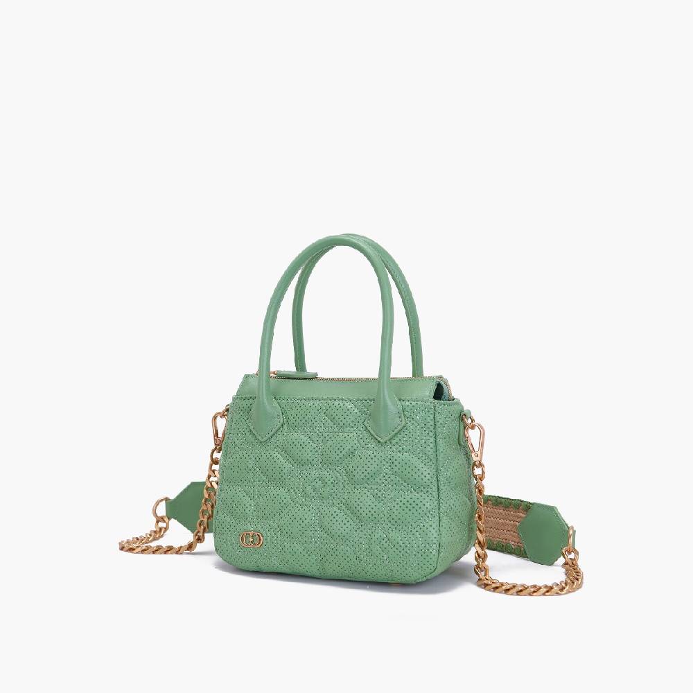 La Carrie MINI BORSA A MANO TOUCHY PISTACCHIO Soddisfazione Garantita
