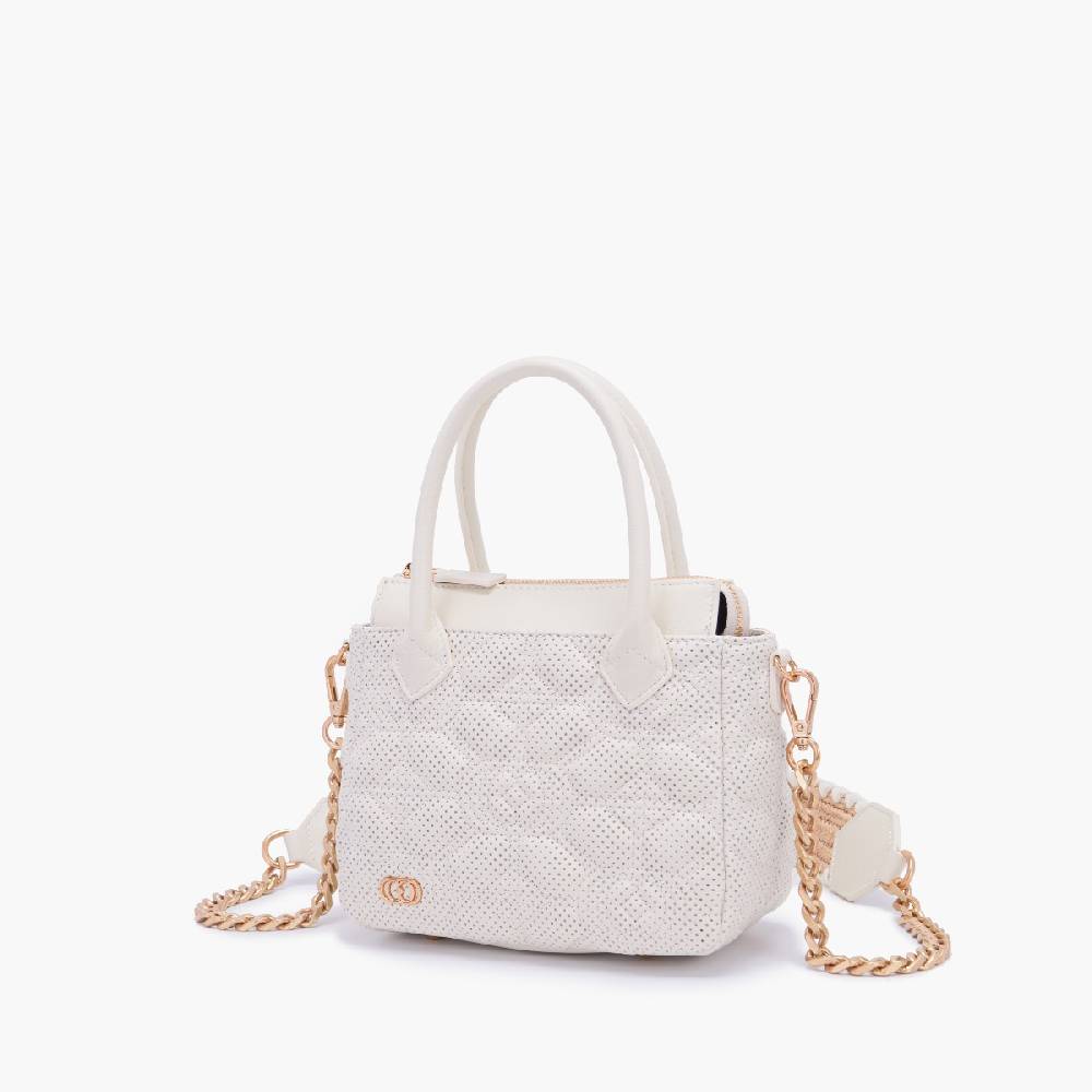 La Carrie MINI BORSA A MANO TOUCHY IVORY Negozi Online