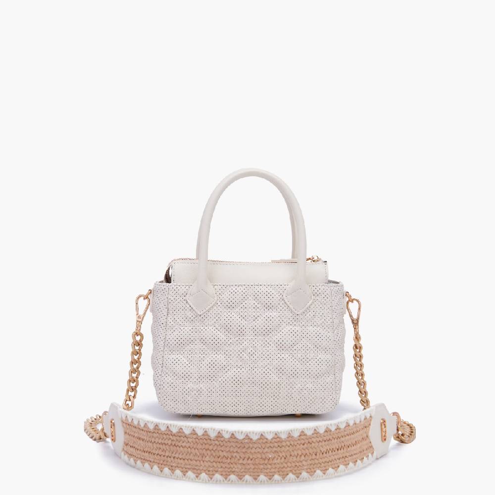 La Carrie MINI BORSA A MANO TOUCHY IVORY Negozi Online