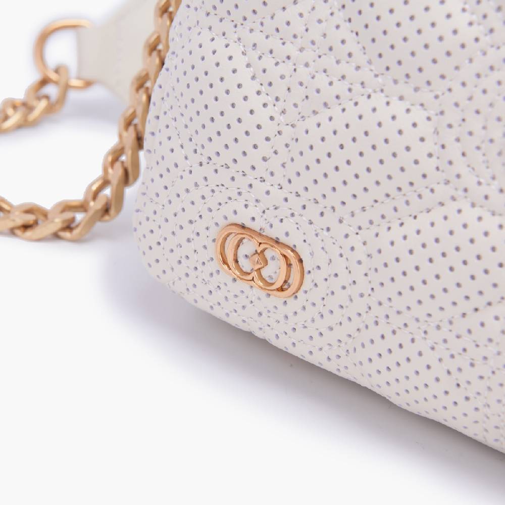La Carrie MINI BORSA A MANO TOUCHY IVORY Negozi Online