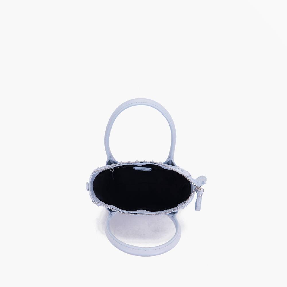 La Carrie MINI BORSA A MANO FRIVOLOUS IVORY SKY Fino Al -60%