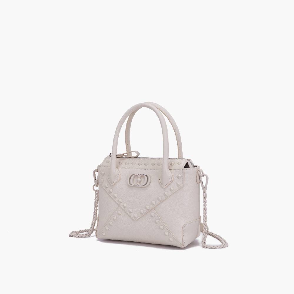 La Carrie MINI BORSA A MANO FRIVOLOUS IVORY Affare Del Giorno